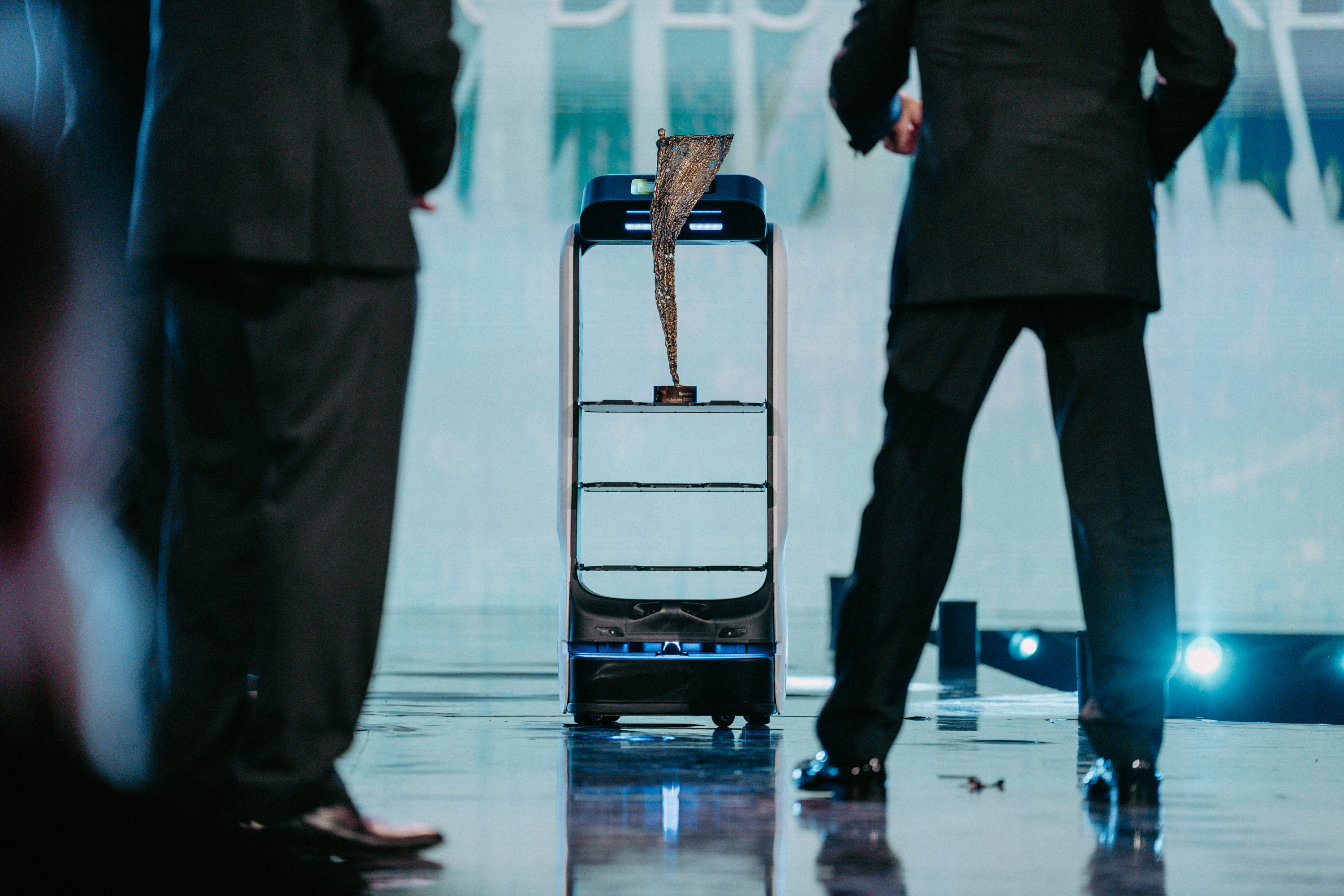 Hyundai Servicerobot bei der Sporthilfe Gala 2023